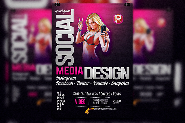 Social Media Design | @cvdigital